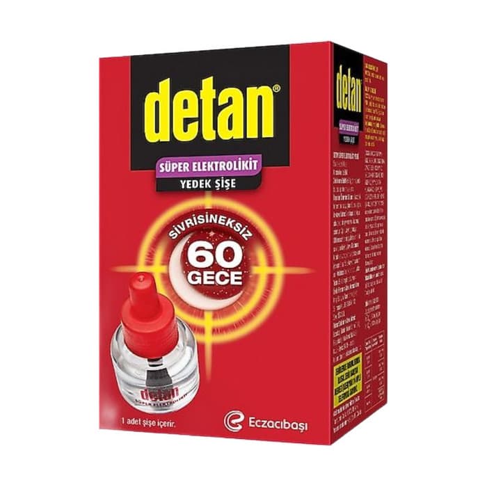 Detan 60 Gece Elektrolikit Yedek