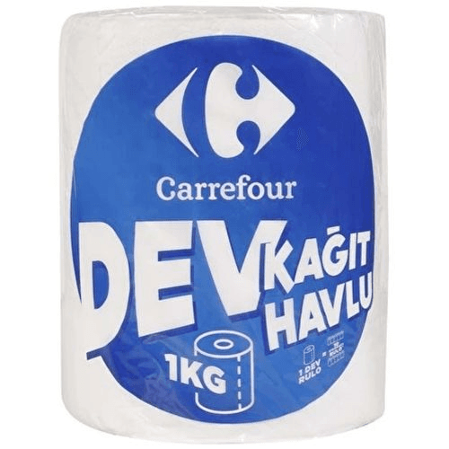 Carrefour Çift Kat 1 Kg Dev Havlu