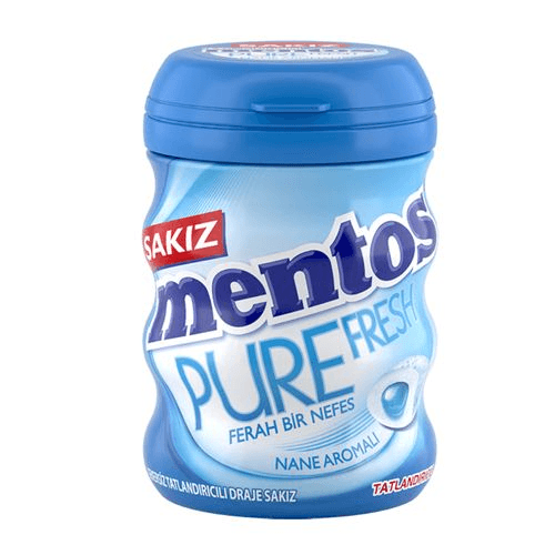 Mentos Nane Şişe Sakız 60G