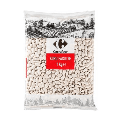 Carrefour İri Dermason K.fasulye 1 Kg