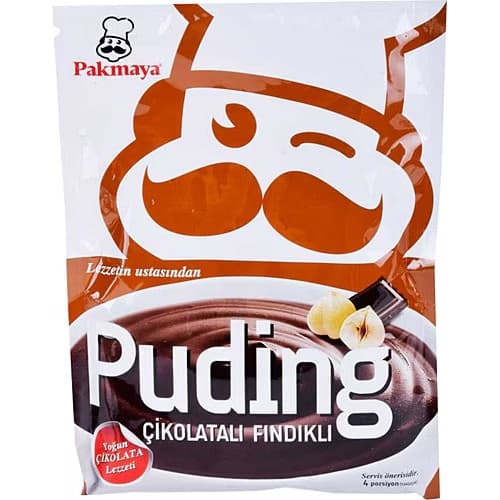 Pakmaya Çikolatalı Fındıklı Puding 106G