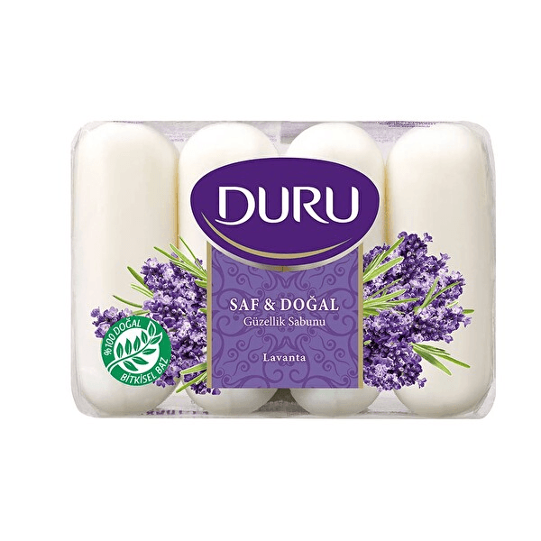 Duru Güzellik Sabunu Saf-Doğal Gül 4X70