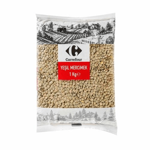 Carrefour Yeşil Mercimek 1 Kg