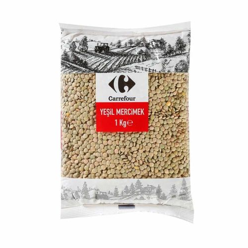 Carrefour Yeşil Mercimek 1 Kg.
