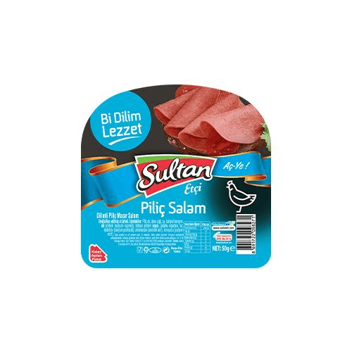 Sultan Dilimlipiliç Salam 50 Gr