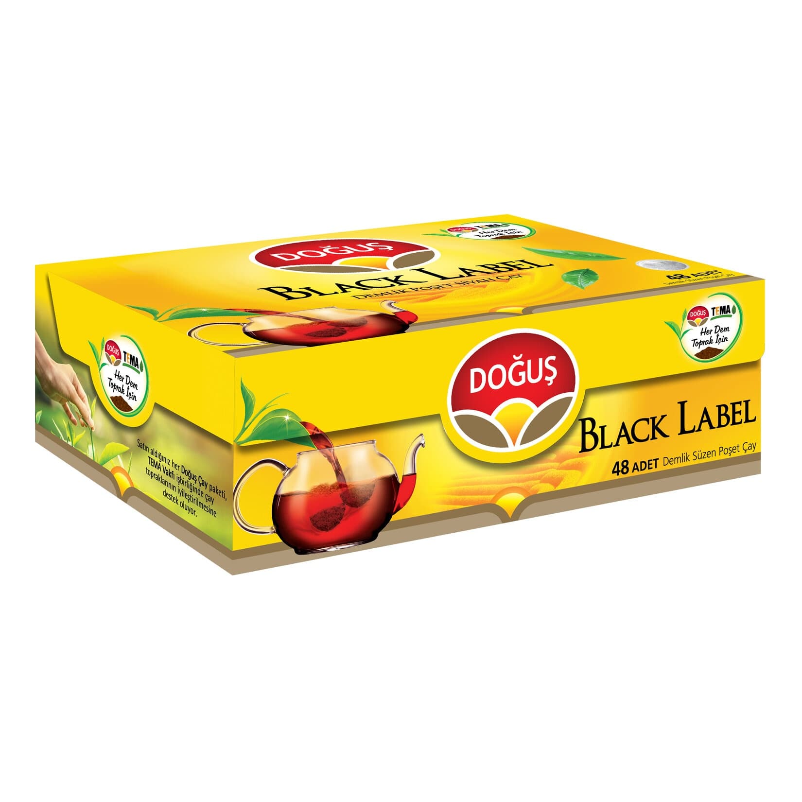 Doğuş Black Label Demlik Poset 48X3.2 Gr