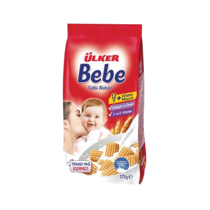 Bebe Sütlü Bisküvi 172 Gr