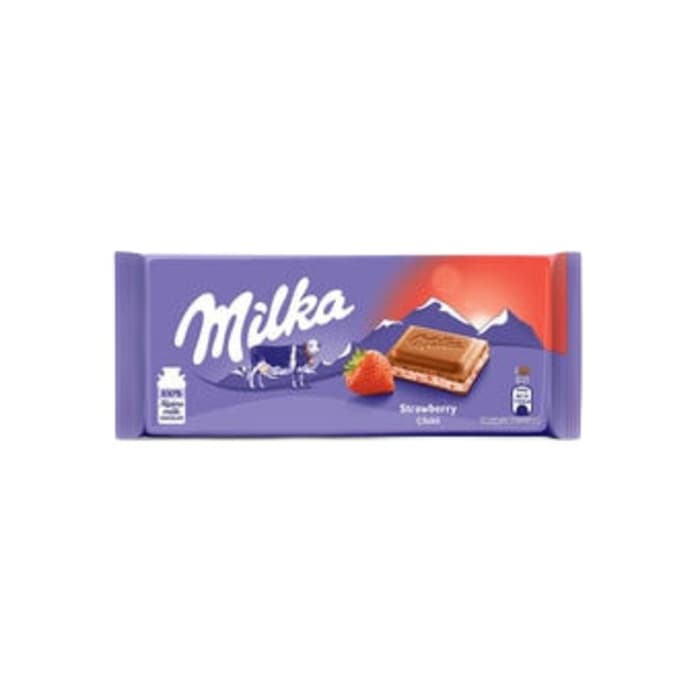 Çikolata Çilekli Tablet 100 Gr