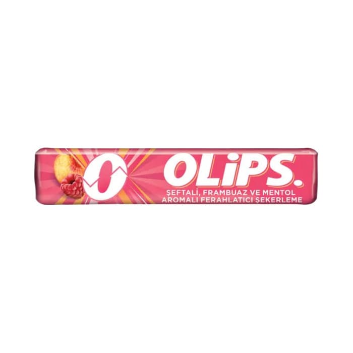 Olips Şeftali Ve Frambuazlı 28G Şeker