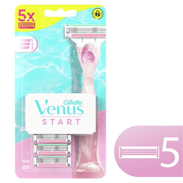 Gıllette Venus Start 5 Lı Bıçak