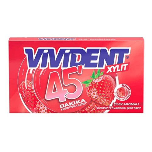Vivident 45 Dakika Cüzdan Çilek 33 G