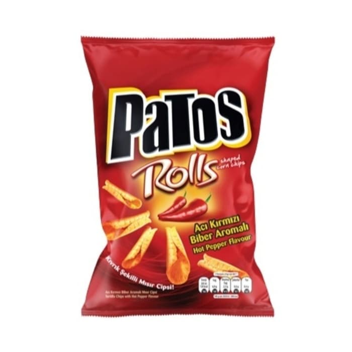 Patos Rolls Acı Kırmızı Biber 109G