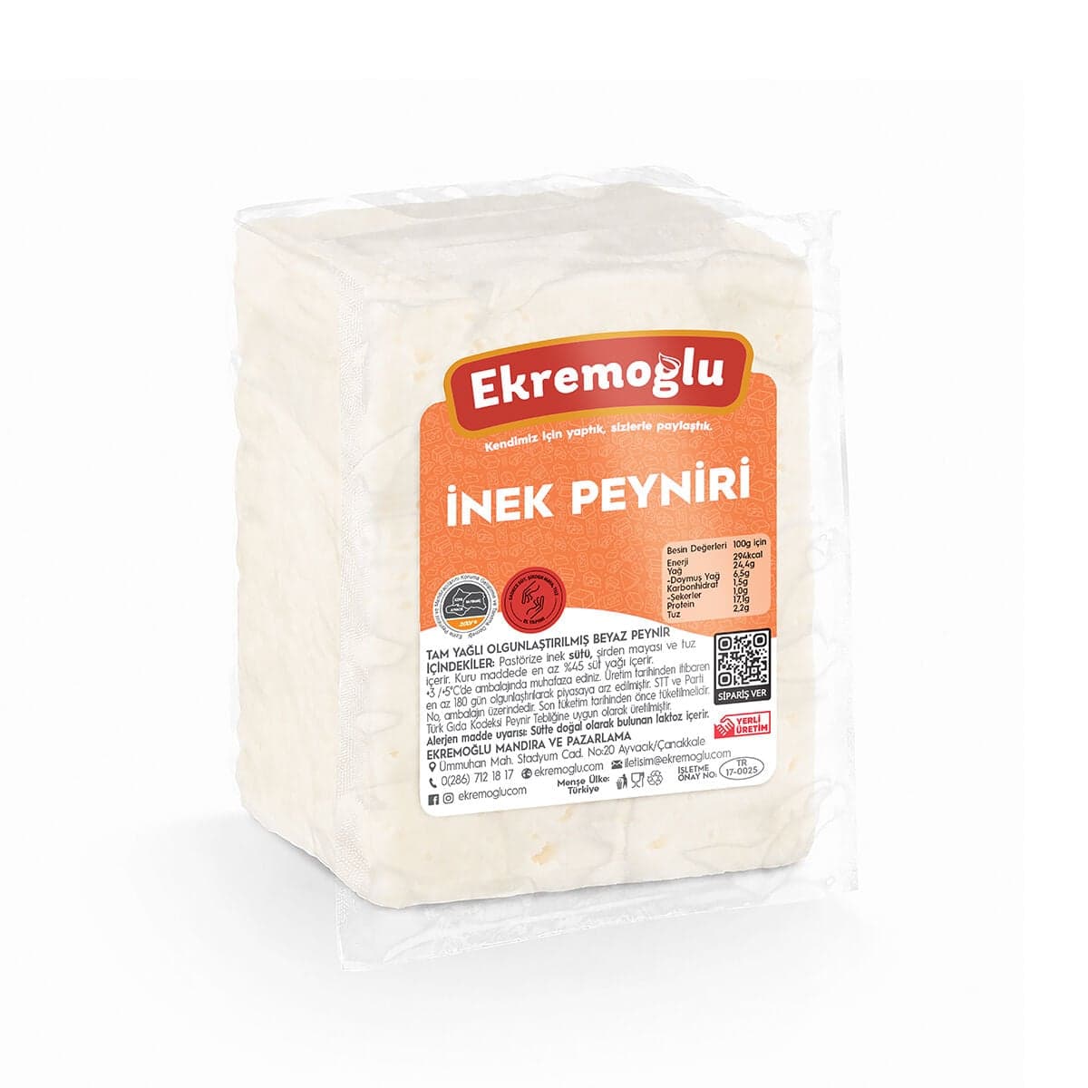 Ekremoğlu İnek Peyniri 200 Gr