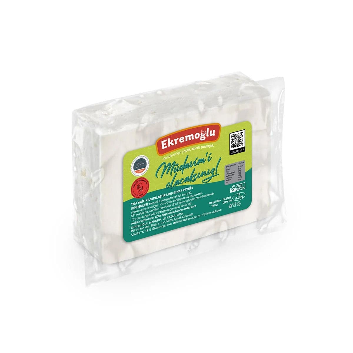 Ekremoğlu Mudavim Peyniri 200 Gr
