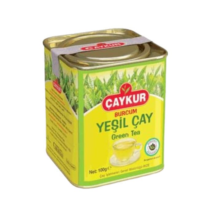 Yeşil Çay Teneke Kutu 100 Gr