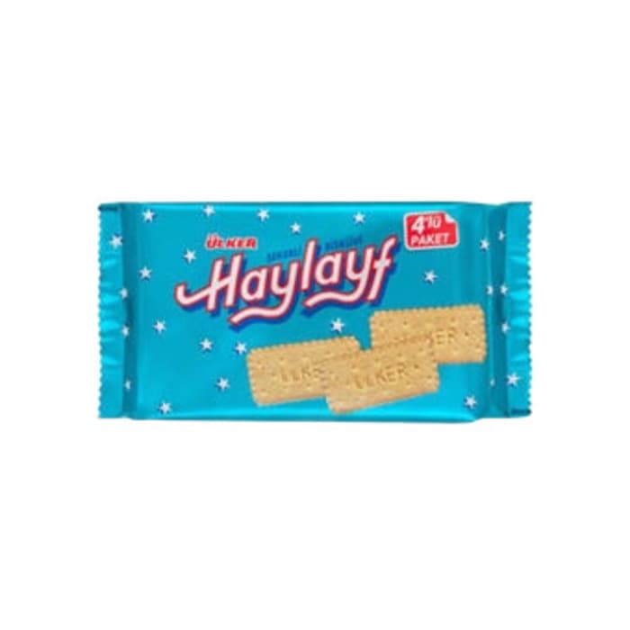Haylayf Şekerli Bisküvi 4x65 Gr