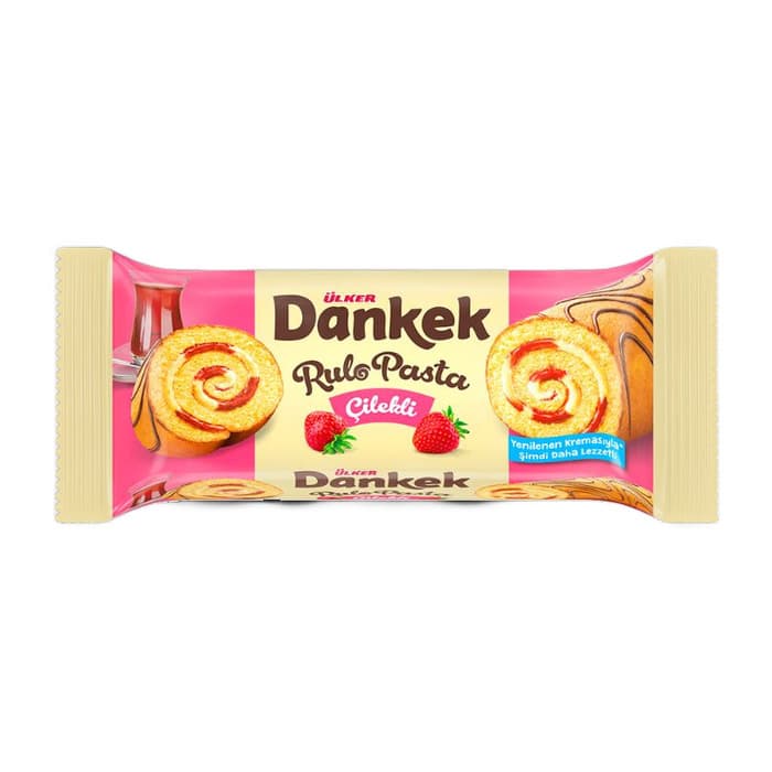 Ülker Dankek Rulo Pasta Çilekli 235 Gr