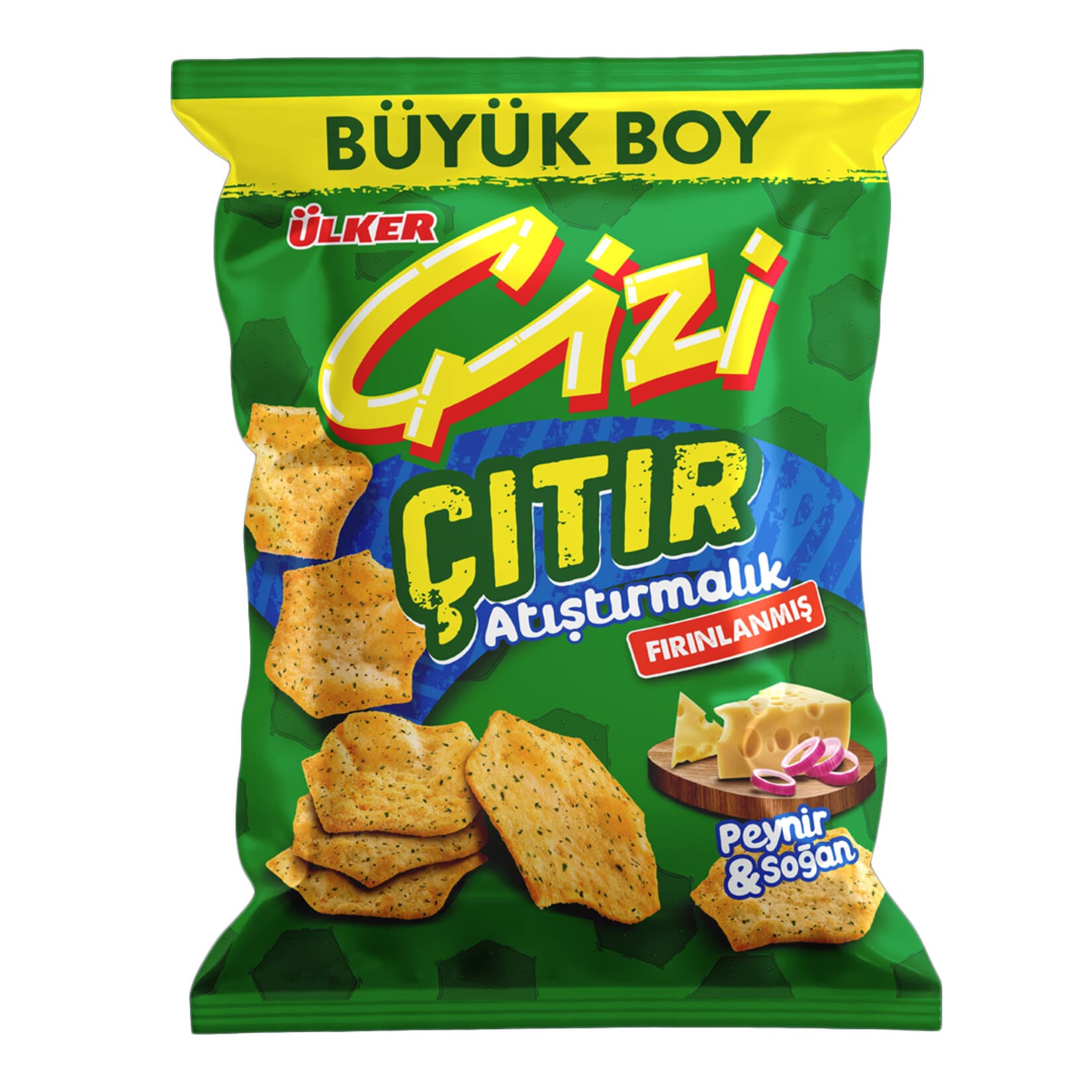 Çizi Çıtır Peynir&soğan 80 Gr,