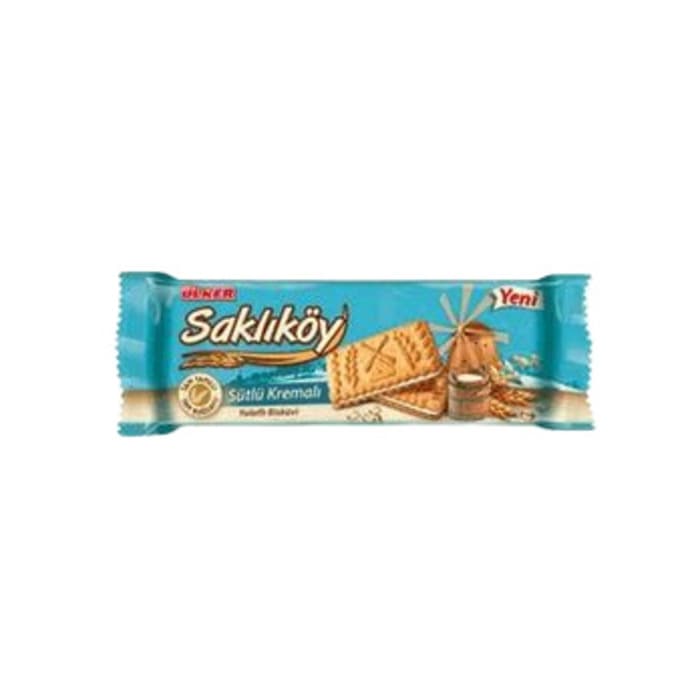 Ülker Saklıköy Sütlü Kremalı Bisküvi 100 Gr