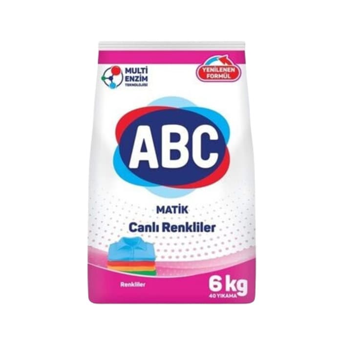 Çamaşır Deterjanı Matik Renkliler 6 Kg