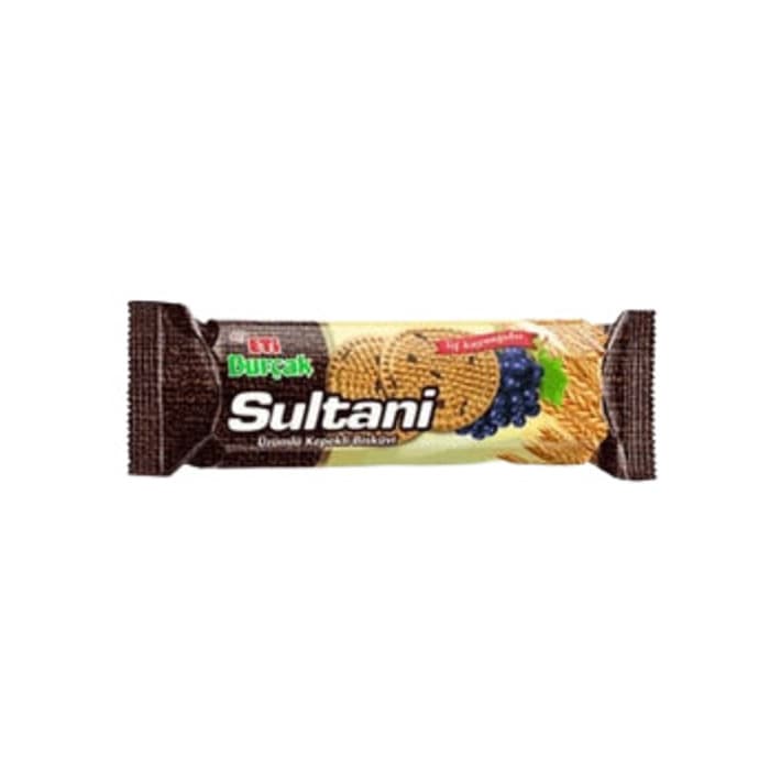 Burçak Sultani Üzümlü Kepekli Bisküvi 123 Gr