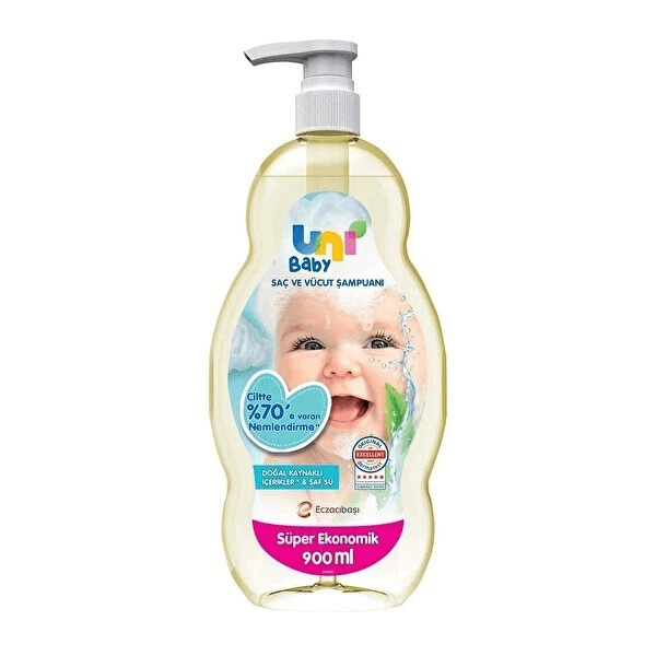 Unı Baby Bebek Şampuan 900 Ml