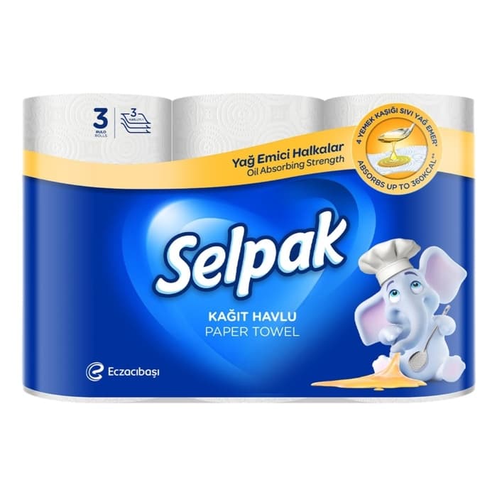 Selpak Extra Kağıt Havlu 3 Lü