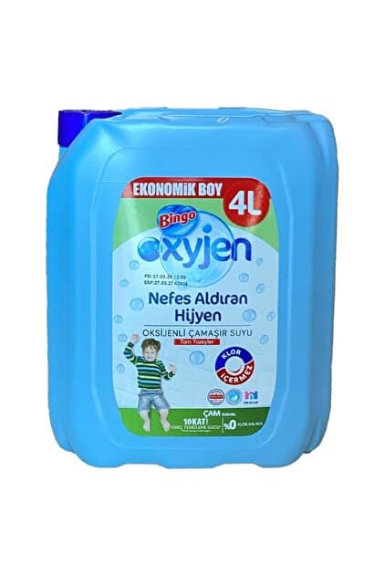 Bingo Çam Oks. Çamaşır Suyu 4L