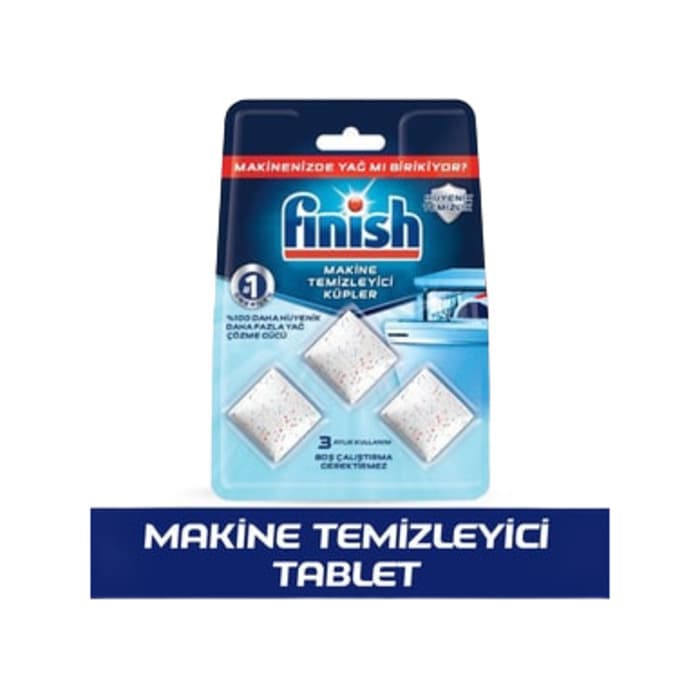 Bulaşık Makinesi Temizleyici 3'lü Tablet