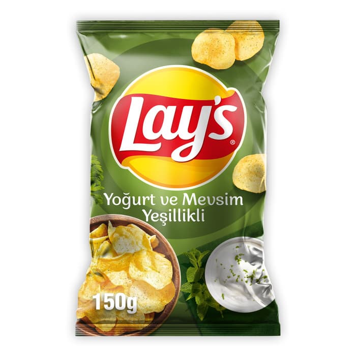 Cips Yoğurt Mevsim Yeşillikleri Parti Boy 150 Gr