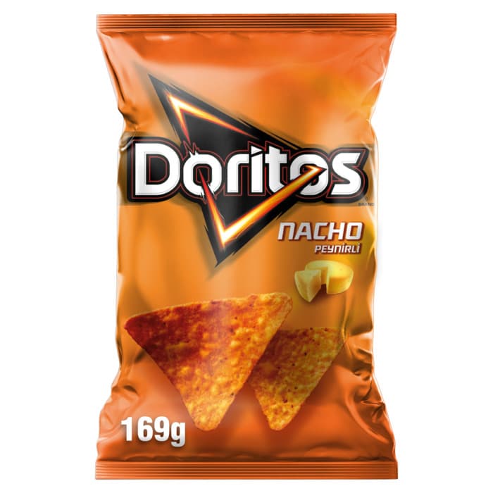 Cips Nacho Peynirli Mısır Parti Boy 169 Gr