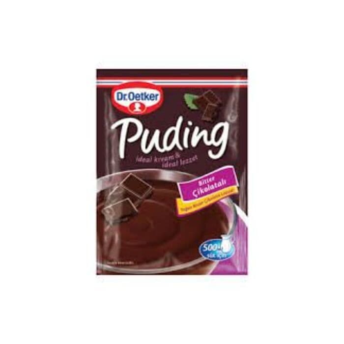 Puding Bitter Çikolatalı 111 Gr