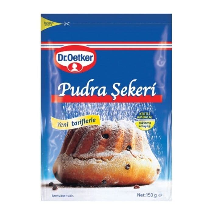 Şeker Pudra Kilitli Ambalaj 150 Gr