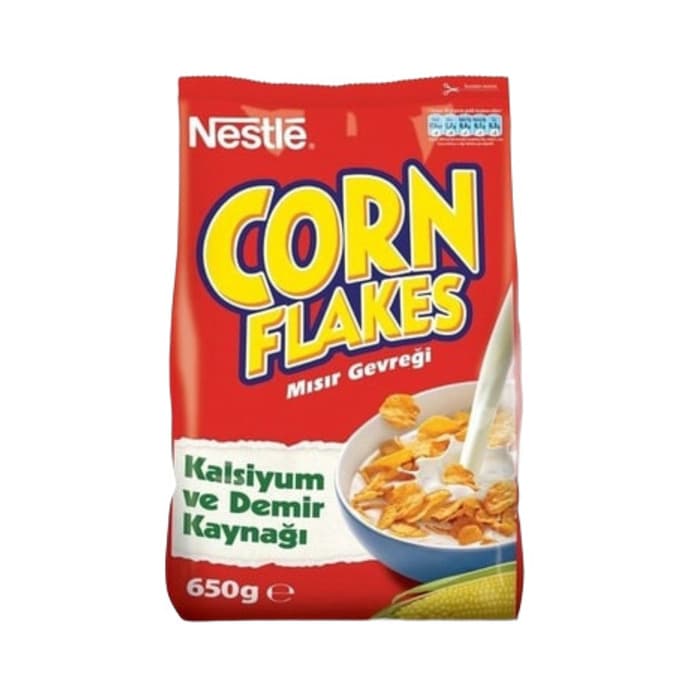 Mısır Gevreği Gold Corn Flakes Tam Tahıl 650 Gr