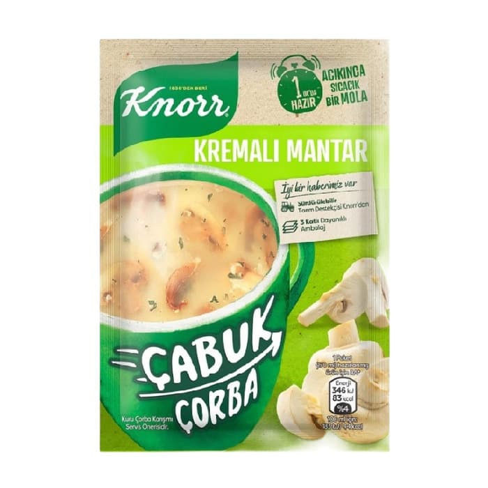 Çabuk Çorba Kıtırlı Kremalı Mantar 19 Gr