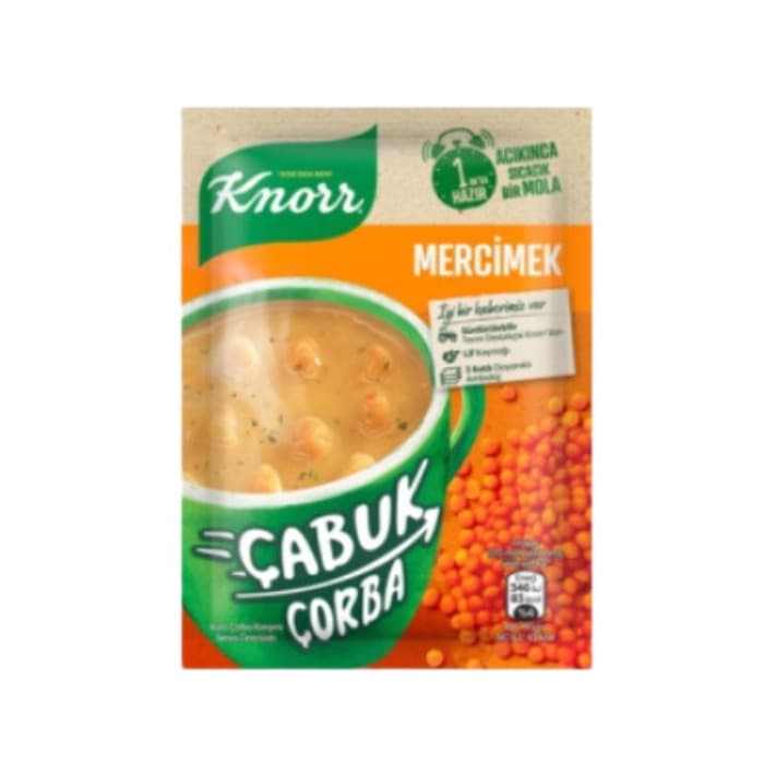 Çabuk Çorba Mercimek 22 Gr