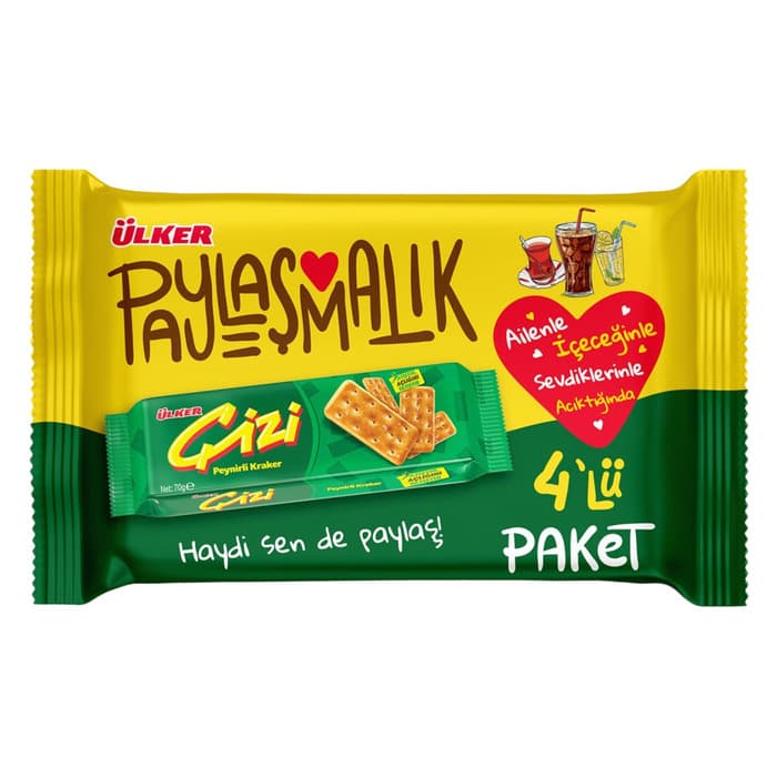 Çizi Peynirli Kraker 280 Gr