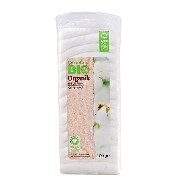 Carrefour Bıo Organik Hidrofil Pamuk 100 Gr