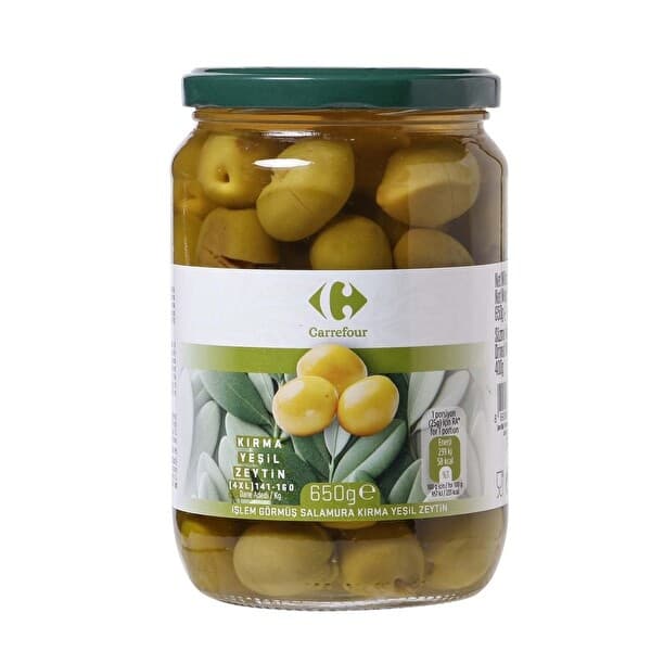 Carrefour Kırma Yeşil Zeytin 400G