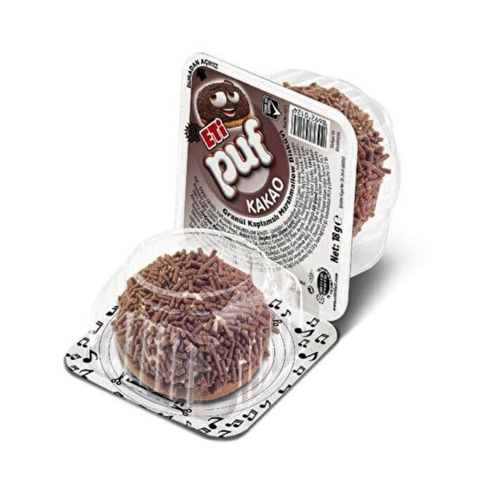 Puf Kakaolu Bisküvi 18 Gr