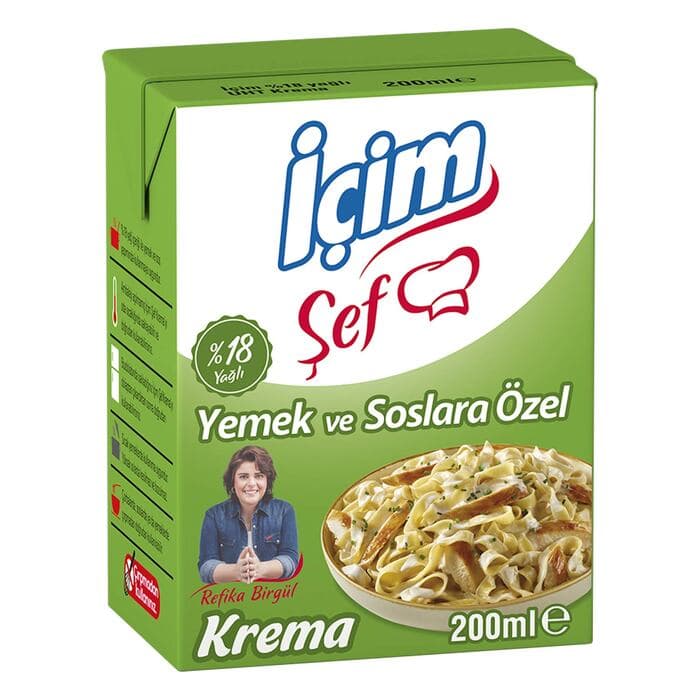 Şef Krema Yarım Yağlı 200 Gr