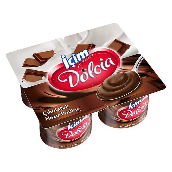 Puding Dolcia Çikolatalı 4x100 Gr