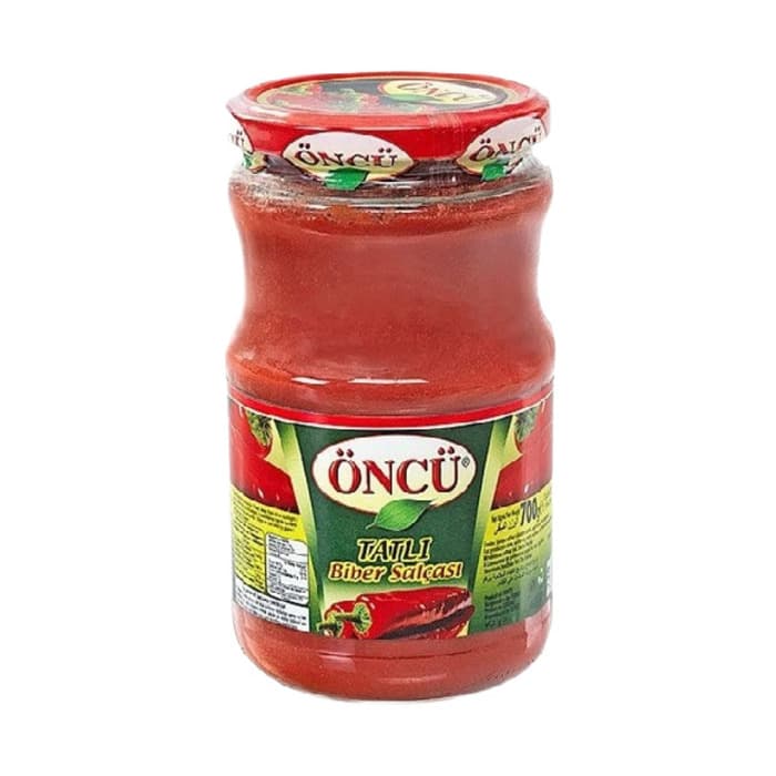 Tatlı Biber Salçası Cam Kavanoz 700 Gr