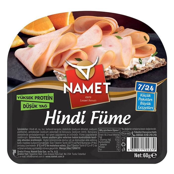 Hindi Füme Dilimli 60 Gr