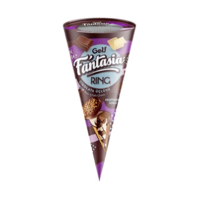 Golf Fantasıa Ring Çikolata Üçlüsü 125 Ml