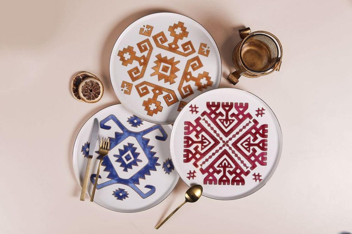 Porland Arabesque 6 lı Servis Takımı 27 cm 04ALM007237