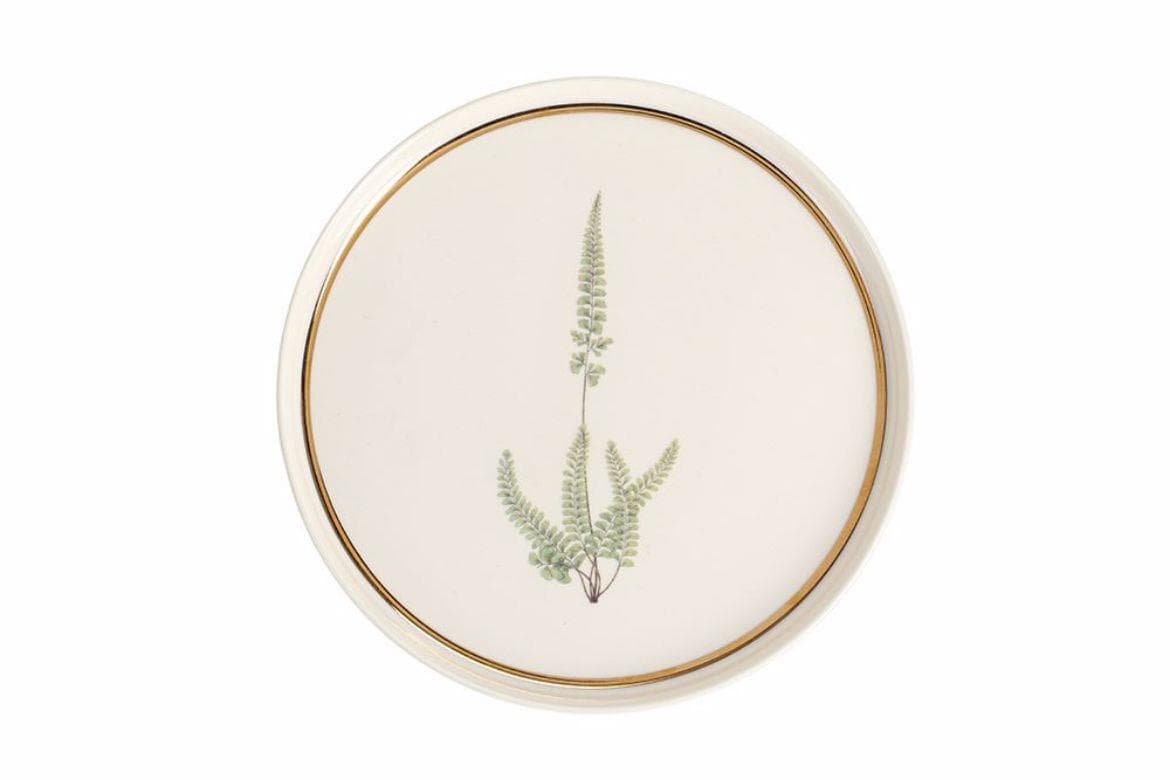 Porland Botanical Desen1 Düz Tabak 21 cm 04ALM00S040