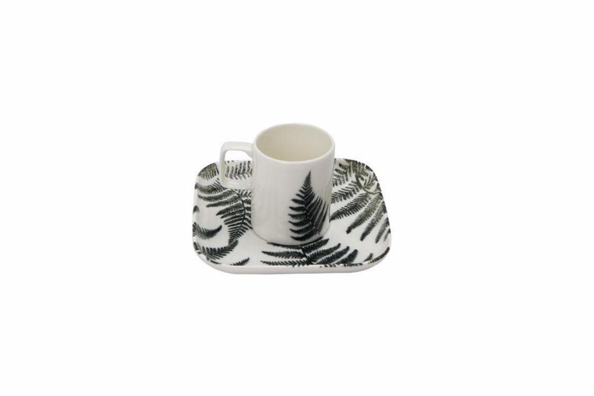 Porland Botanical Tabaklı Kahve Fincanı 85cc 04ALM005374
