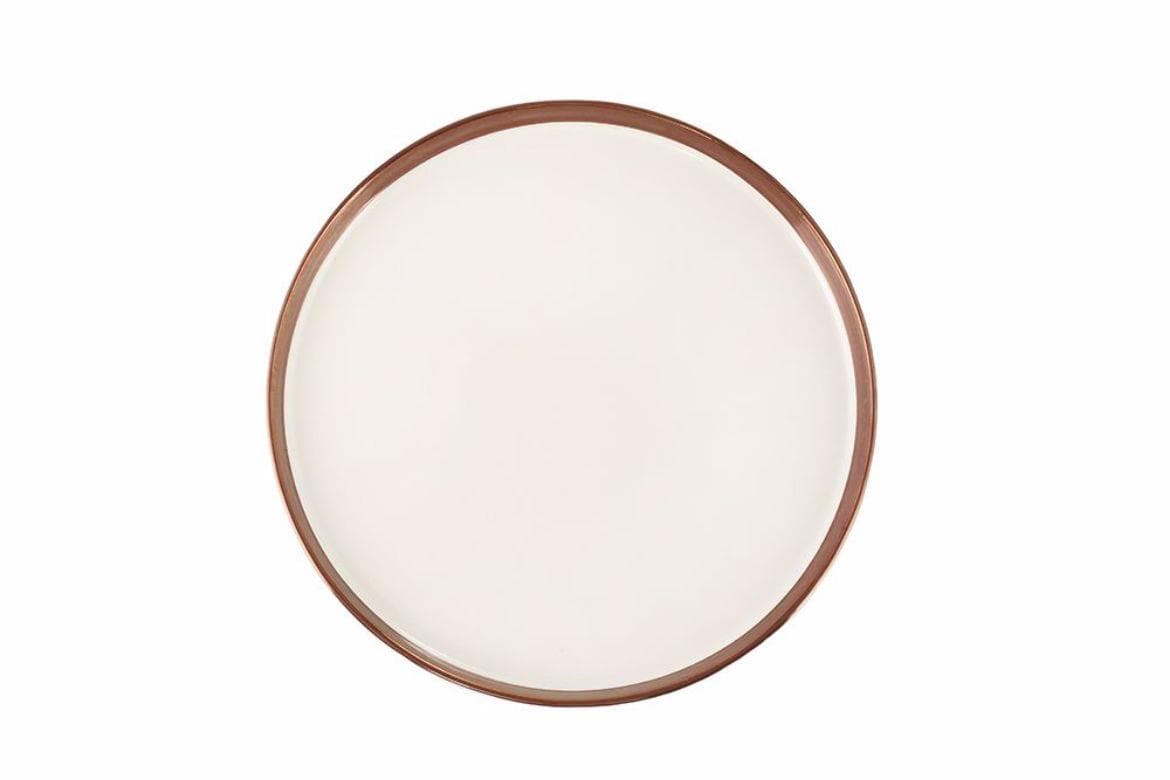 Porland Chopin Bakır Düz Tabak 28 cm 04ALM000639
