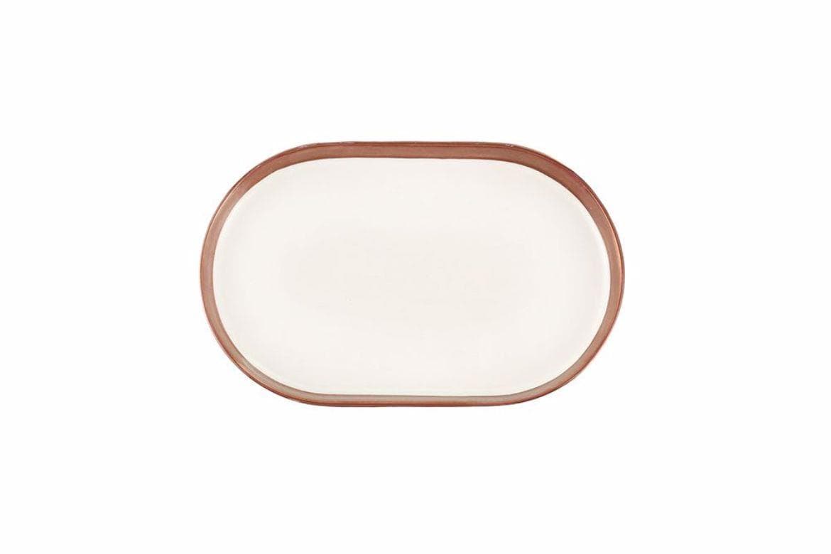 Porland Chopin Bakır Kayık Tabak 18 cm 04ALM007822
